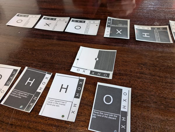 Prototype card game